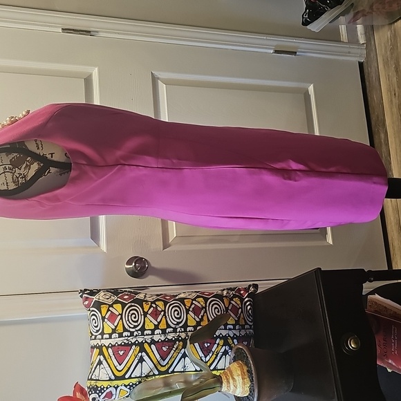 Maurice's Elegant Hot Pink Sleeveless Dress - Picture 7 of 17